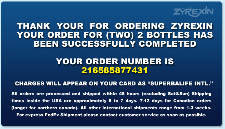Thank You, Your Order Has Been Processed